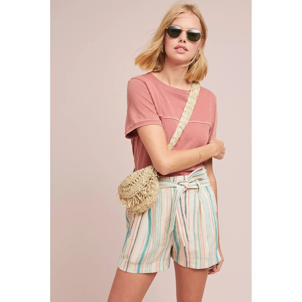 Splendid 'La Paz' Striped Twill Short